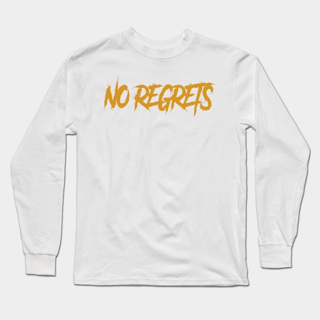 no regrets Long Sleeve T-Shirt by MGphotoart